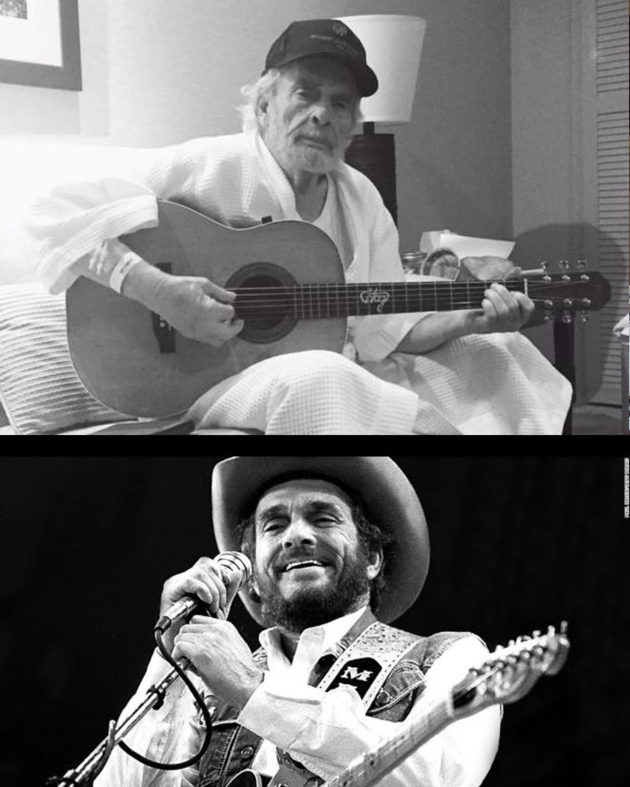 HIS LAST GOODBYE WAS A SONG As Merle Haggard fought his final battle